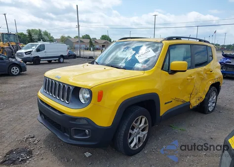 2015 Jeep Renegade Latitude from USA, damaged, VIN ZACCJBBT0FPC40858